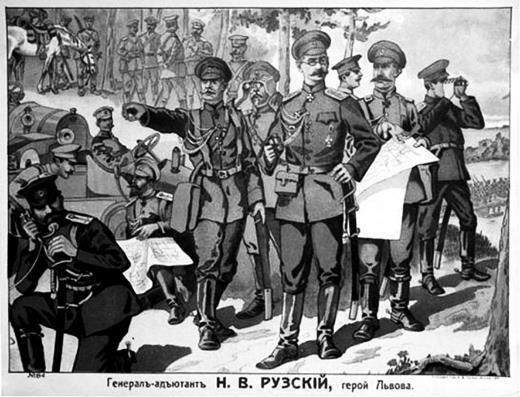 Львов под русской властью. 1914–1915