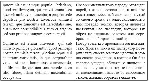 Крестовые походы в Палестину (1095-1291). Аргументы для привлечения к участию