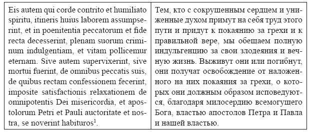 Крестовые походы в Палестину (1095-1291). Аргументы для привлечения к участию