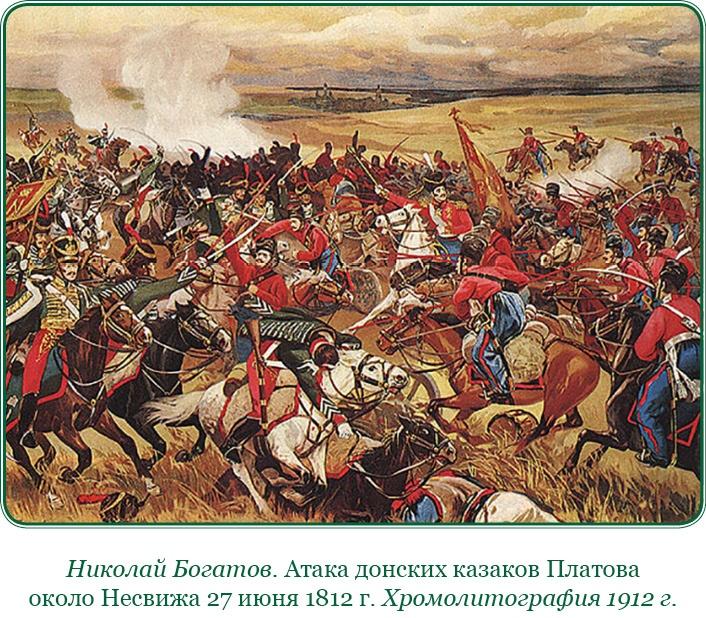 Изображение военных действий 1812 года