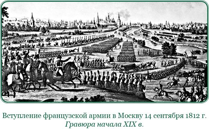 Изображение военных действий 1812 года