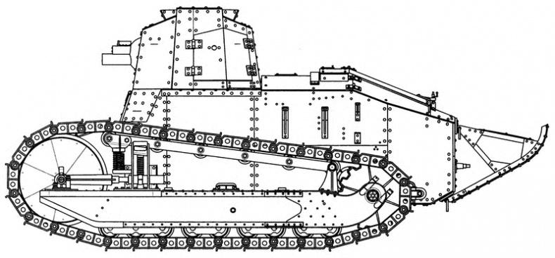 Танк № 1 «Рено ФТ-17»
