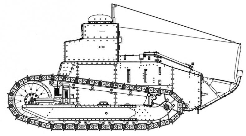 Танк № 1 «Рено ФТ-17»