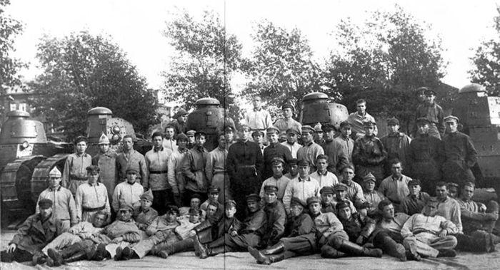 Танки в Гражданской войне