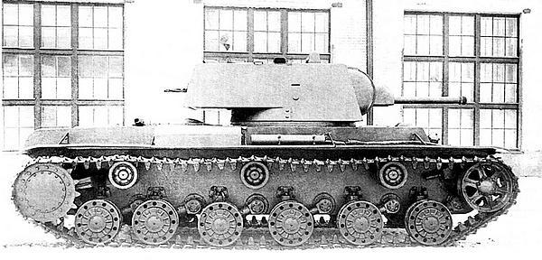 Танк прорыва КВ. "Клим Ворошилов"