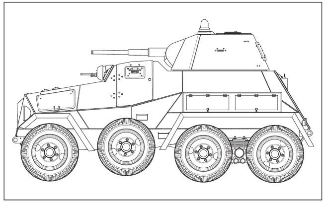Броня на колесах. История советского бронеавтомобиля 1925-1945 гг.