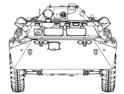 Отечественные колесные бронетранспортеры БТР-60, БТР-70, БТР-80