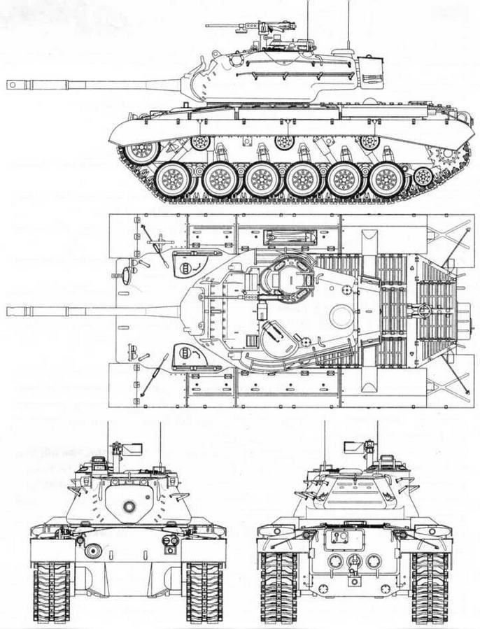 Средние и основные танки зарубежных стран, 1945–2000. Часть 2