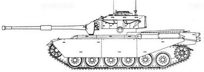 Средние и основные танки зарубежных стран, 1945–2000. Часть 1