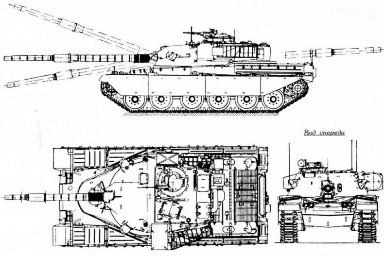 Основные боевые танки «Чифтен» и «Виккерс»