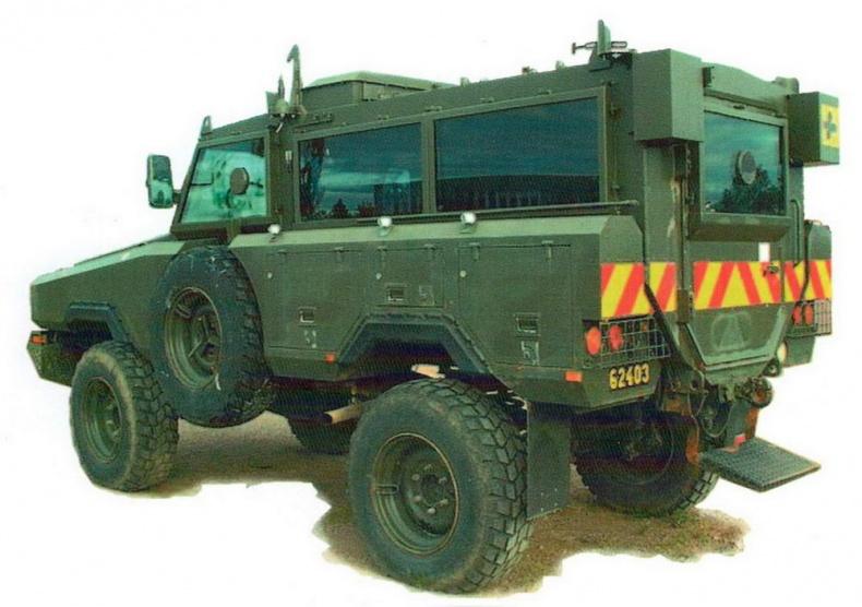 Бронетранспортёры на шасси UNIMOG 1950 - 2009 гг.